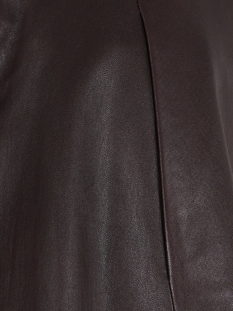 pleated leather skirt 3