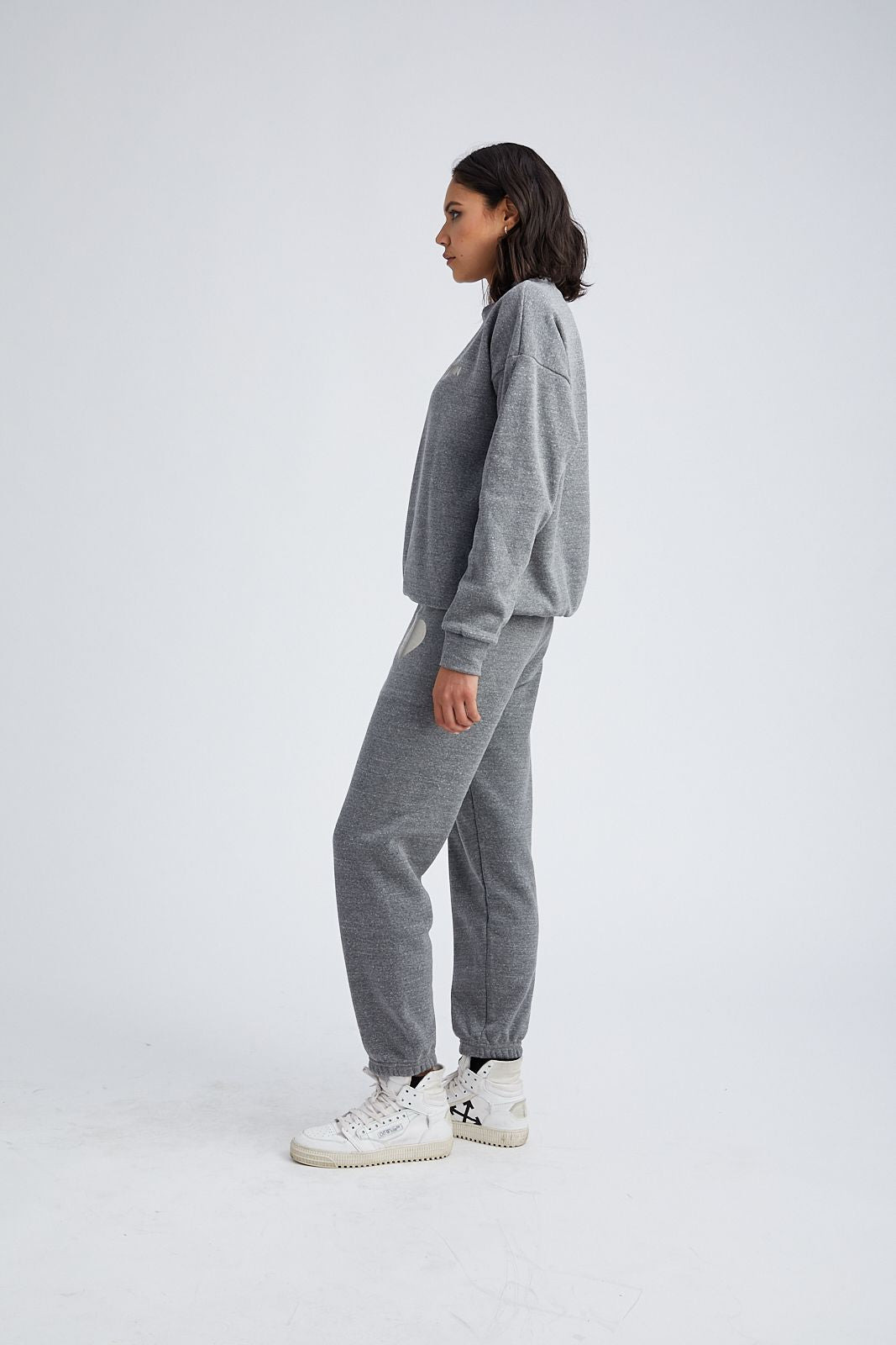 DARK GREY LOGO SWEATSHIRT - 3