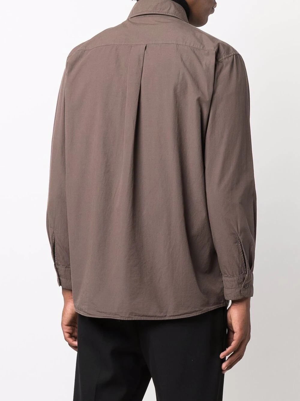 chest-pocket long-sleeve shirt - 4