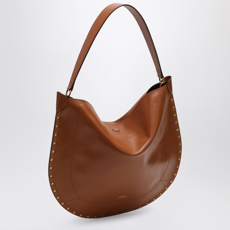 Isabel Marant Oskan Soft Cognac-Coloured Hobo Bag Women - 2