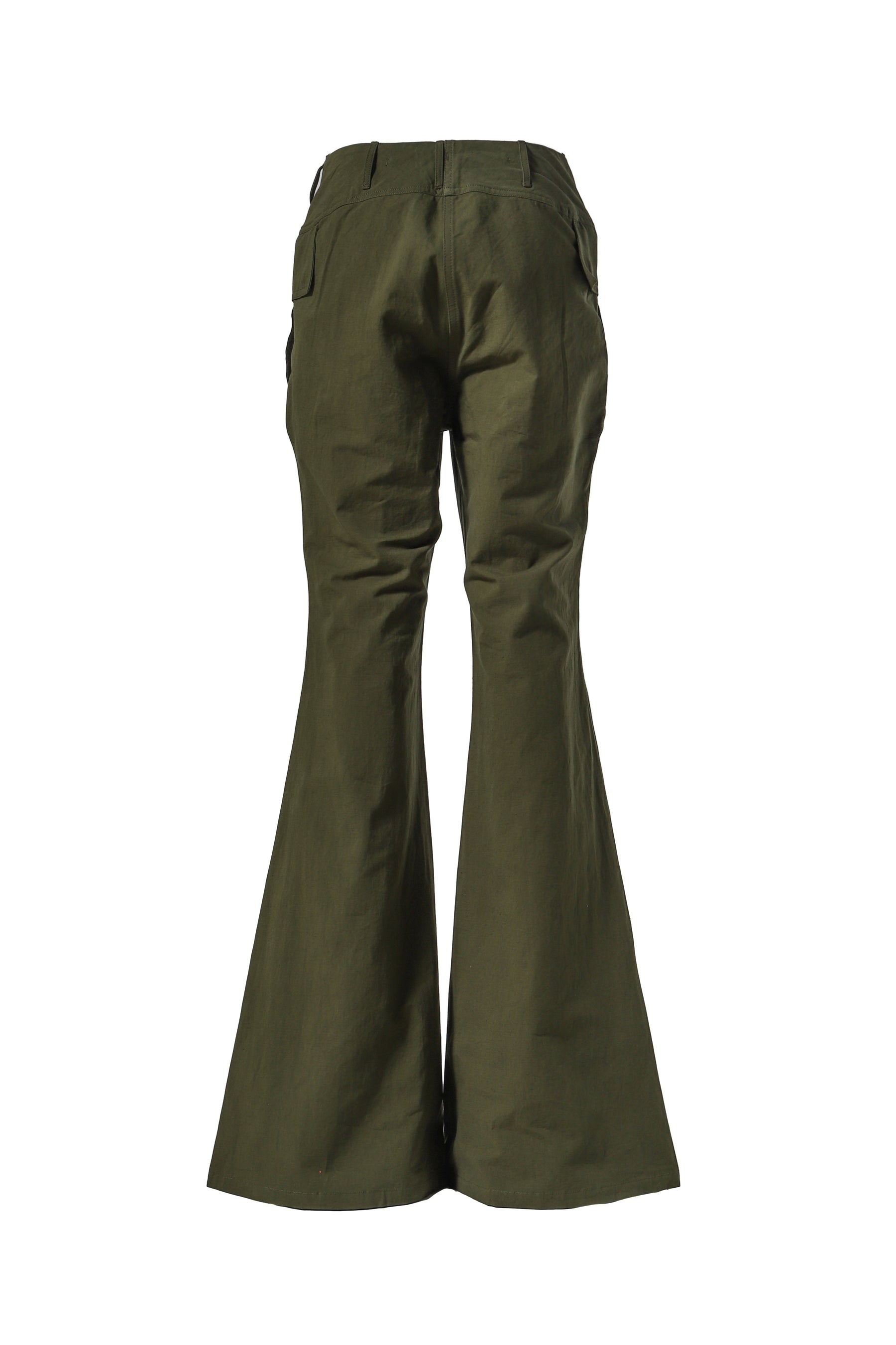 FLARE LEG PANT / OLIVE - 2