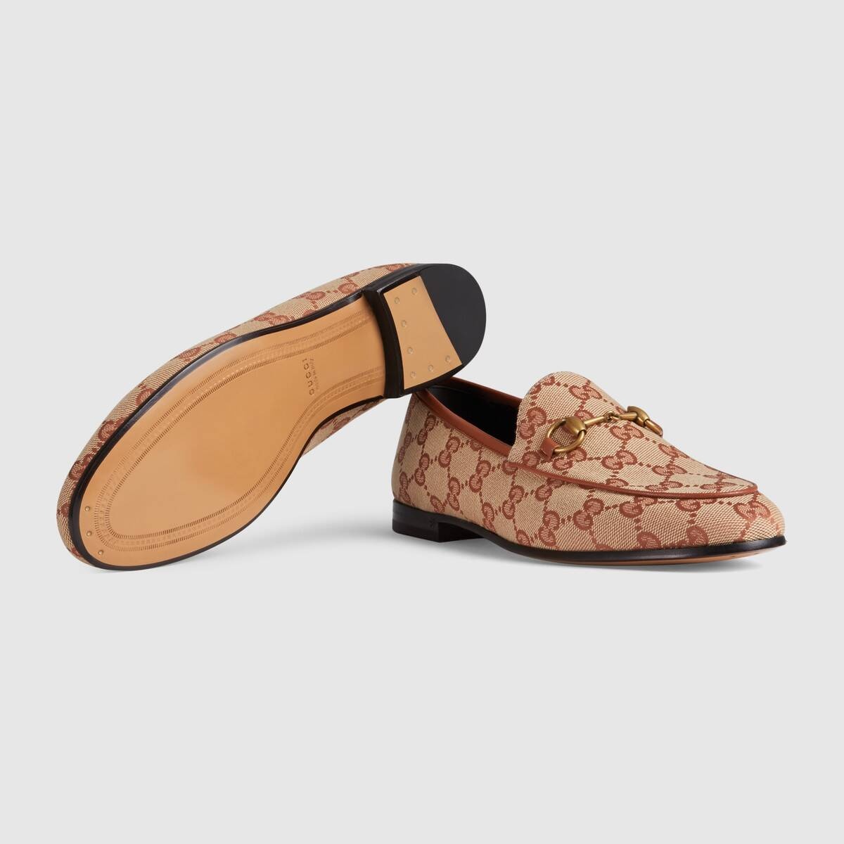 Gucci Jordaan GG canvas loafer - 5