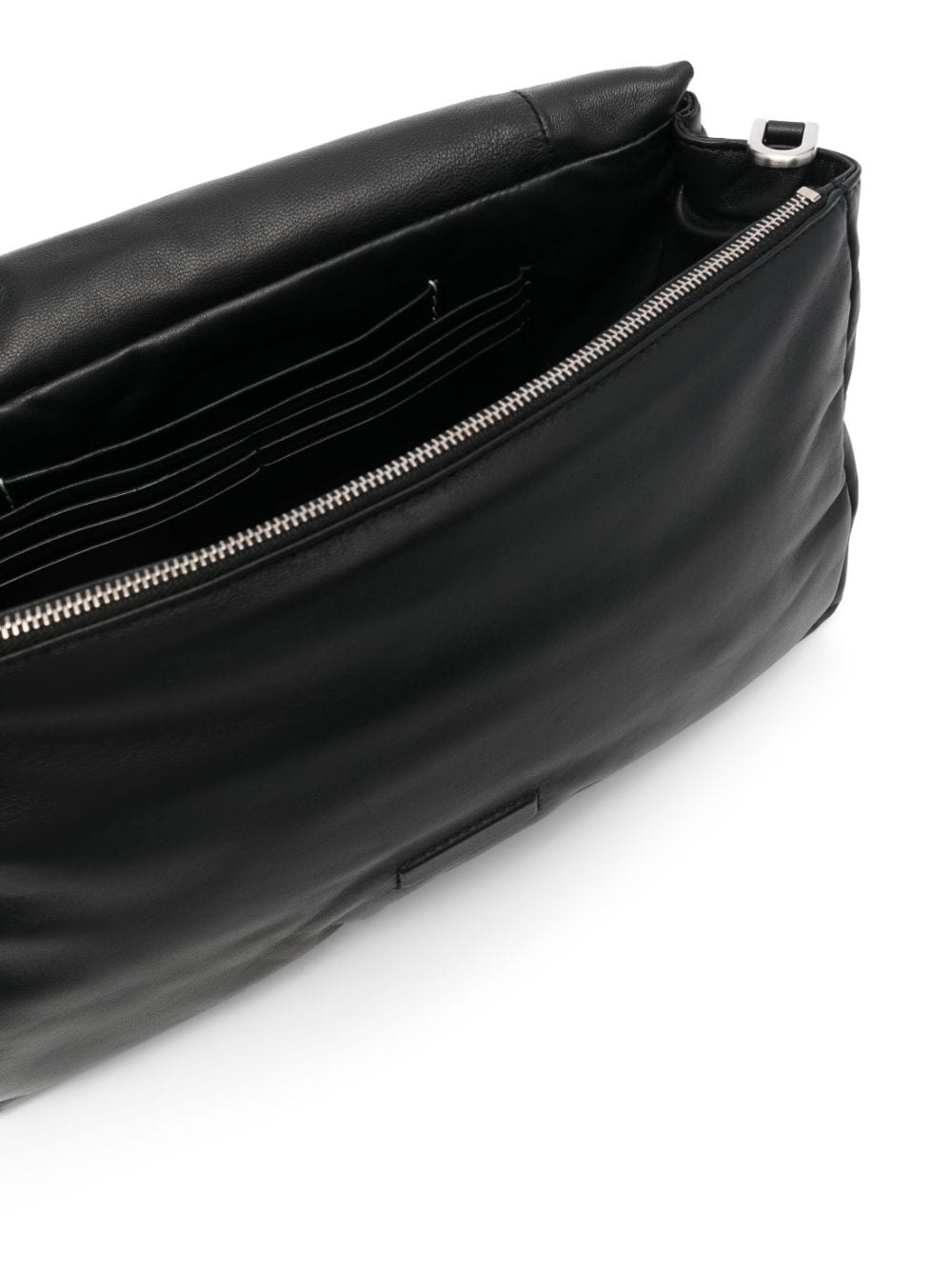 smoothing-finish lambskin shoulder bag - 5