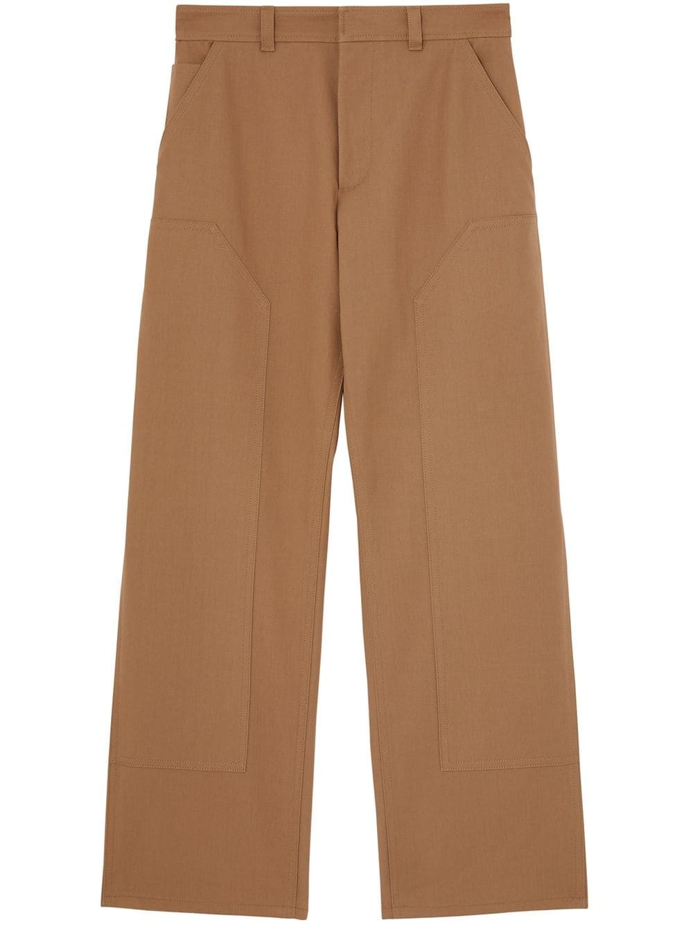 twill tailored trousers - 1