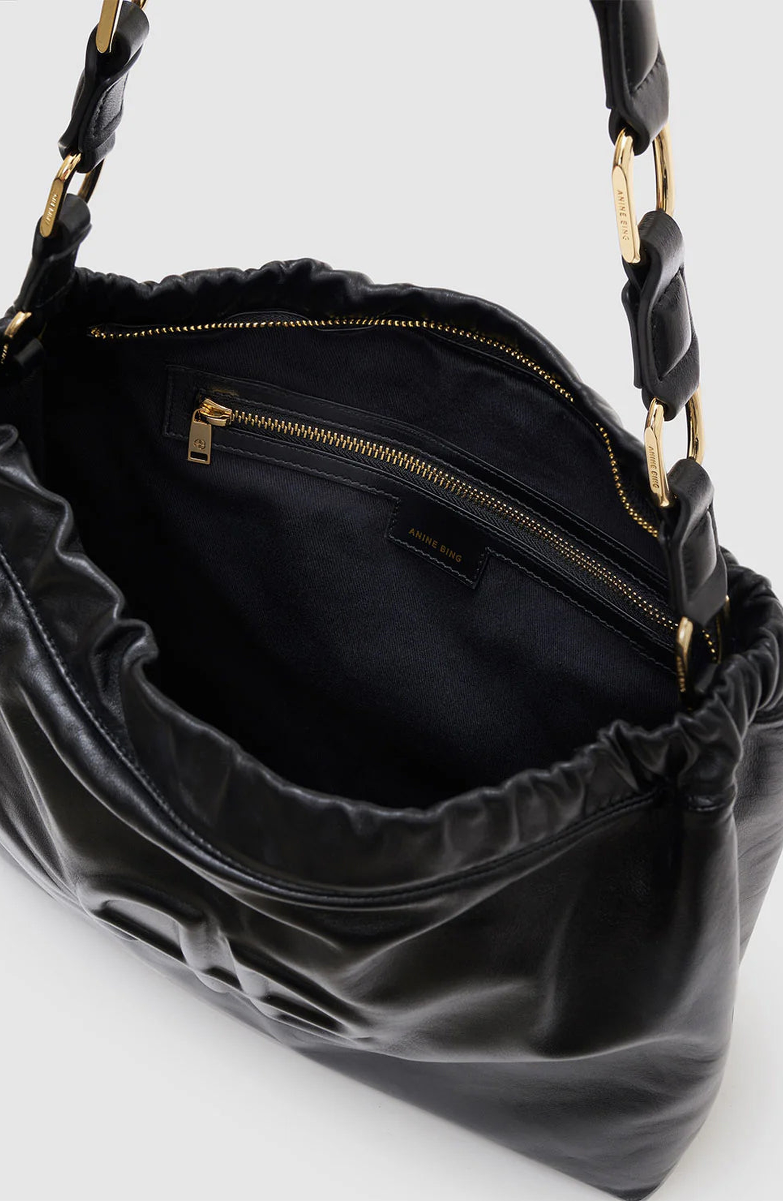 ANINE BING Kate Shoulder Bag in Black at Nordstrom - 2