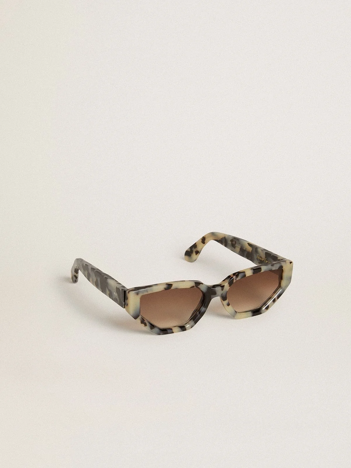 Jackie square sunglasses with tortoiseshell pattern - 1