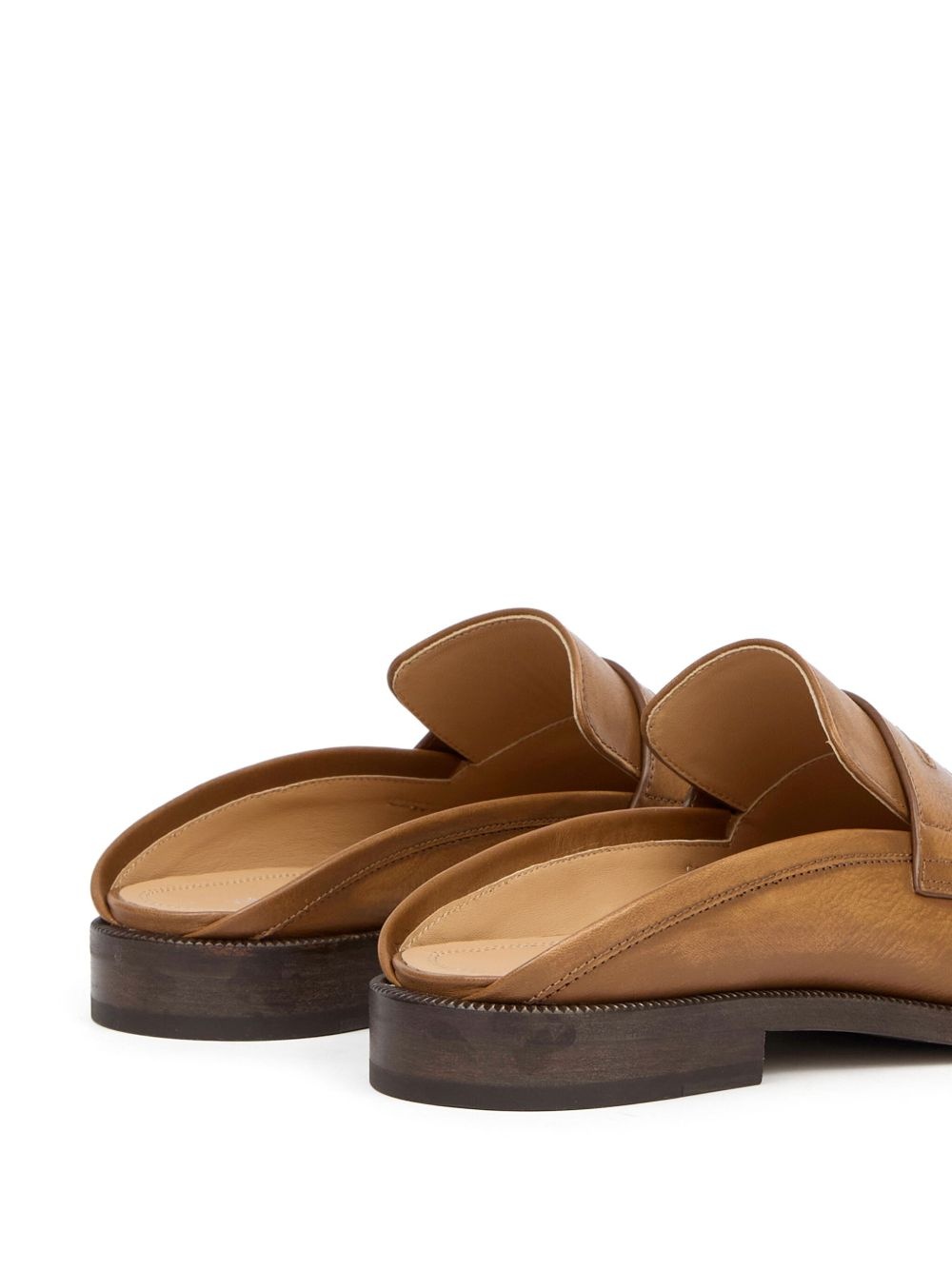 Tabi City leather mules - 4