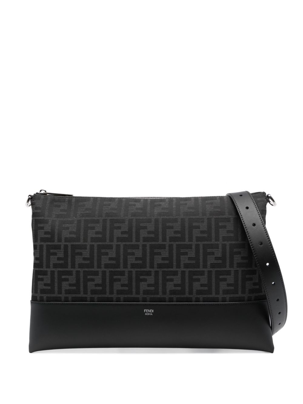 FF pattern shoulder bag - 1