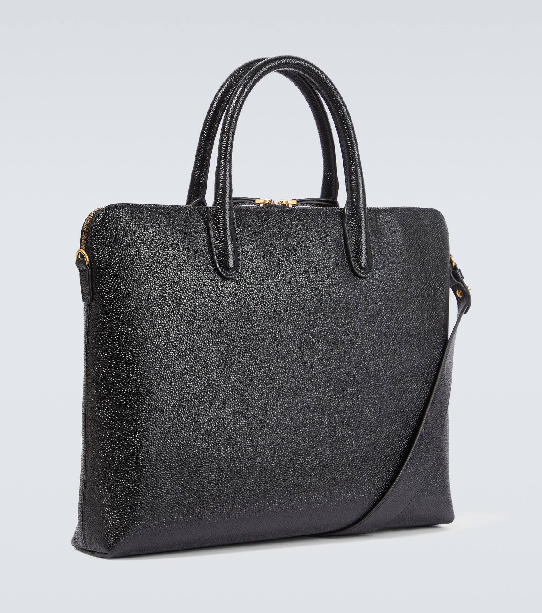 Leather briefcase - 5