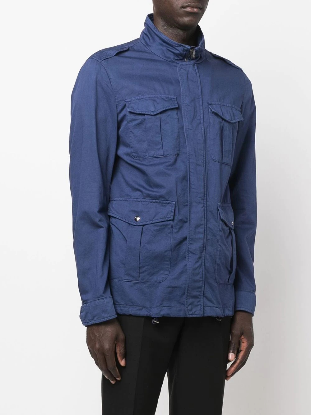 garment-dyed field jacket - 3