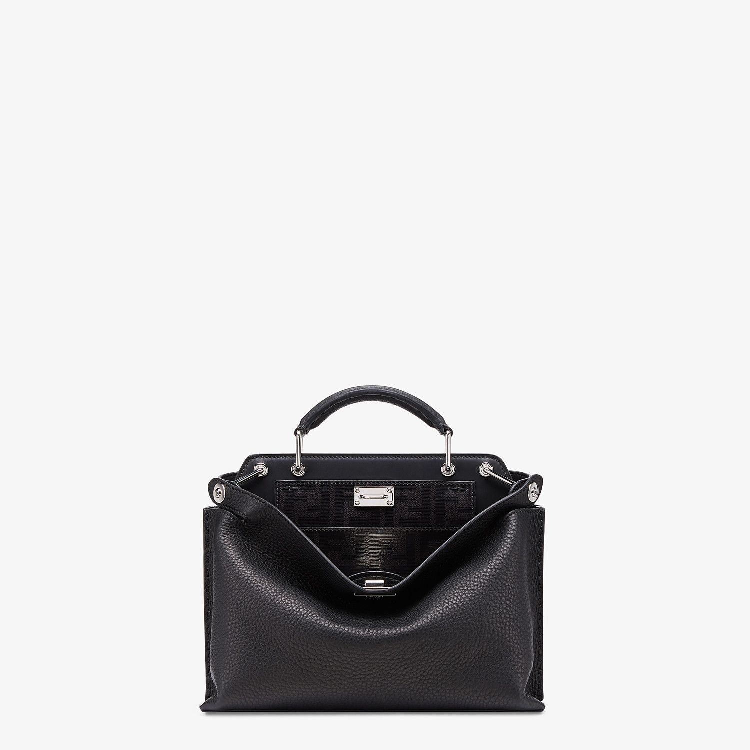 Black leather bag - 1