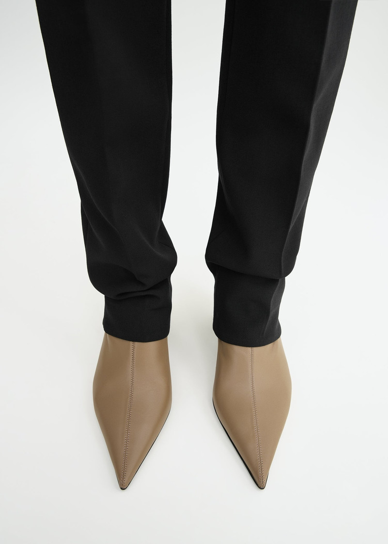The Heeled Sock Boot truffle 3