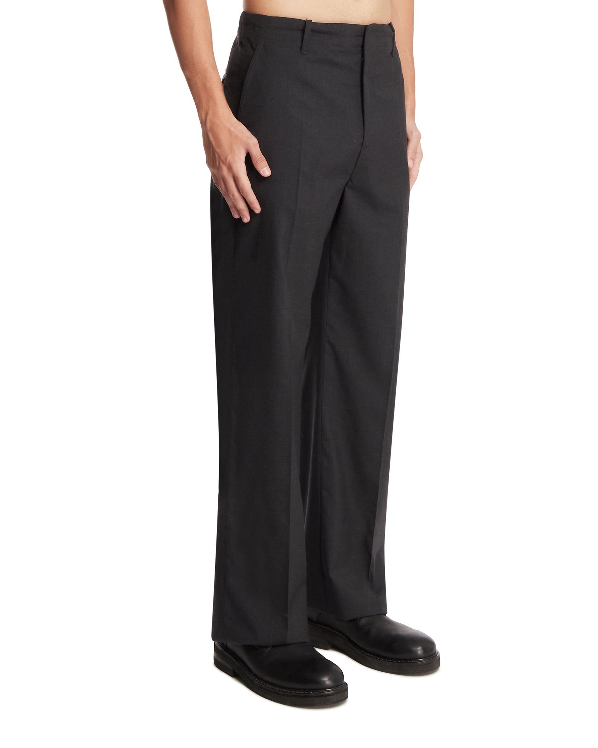 Gray Wool Pants - 4