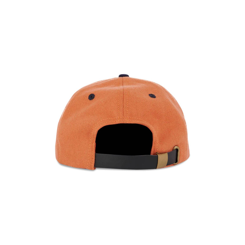 BRAIN DEAD Brain Dead Plato Wool 6 Panel Cap 'Orange' outlook
