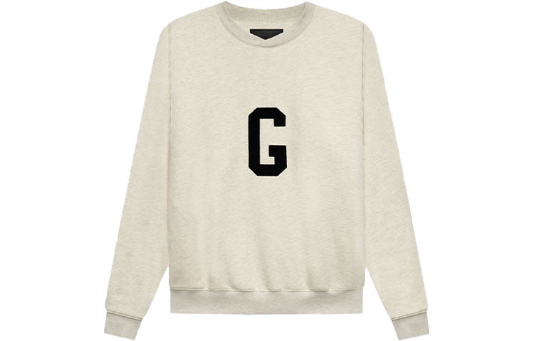 Fear of God G Crewneck Sweatshirt 'Cream Heather' FG50-054OFL-101 - 2