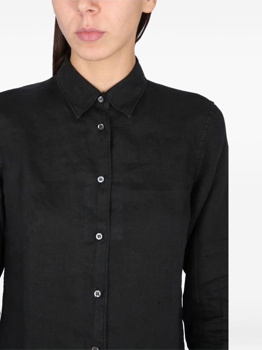 long-sleeve button-down shirt - 4