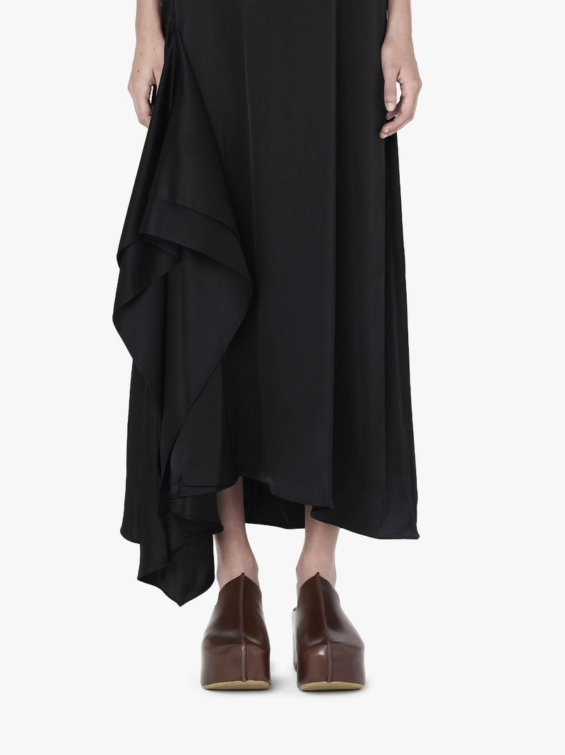 SLEEVELESS DRAPED DRESS 5