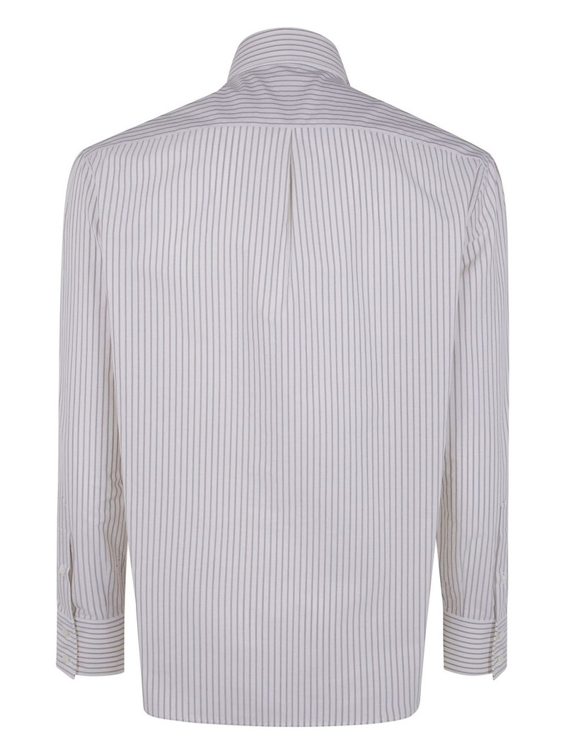 Brunello Cucinelli striped shirt outlook