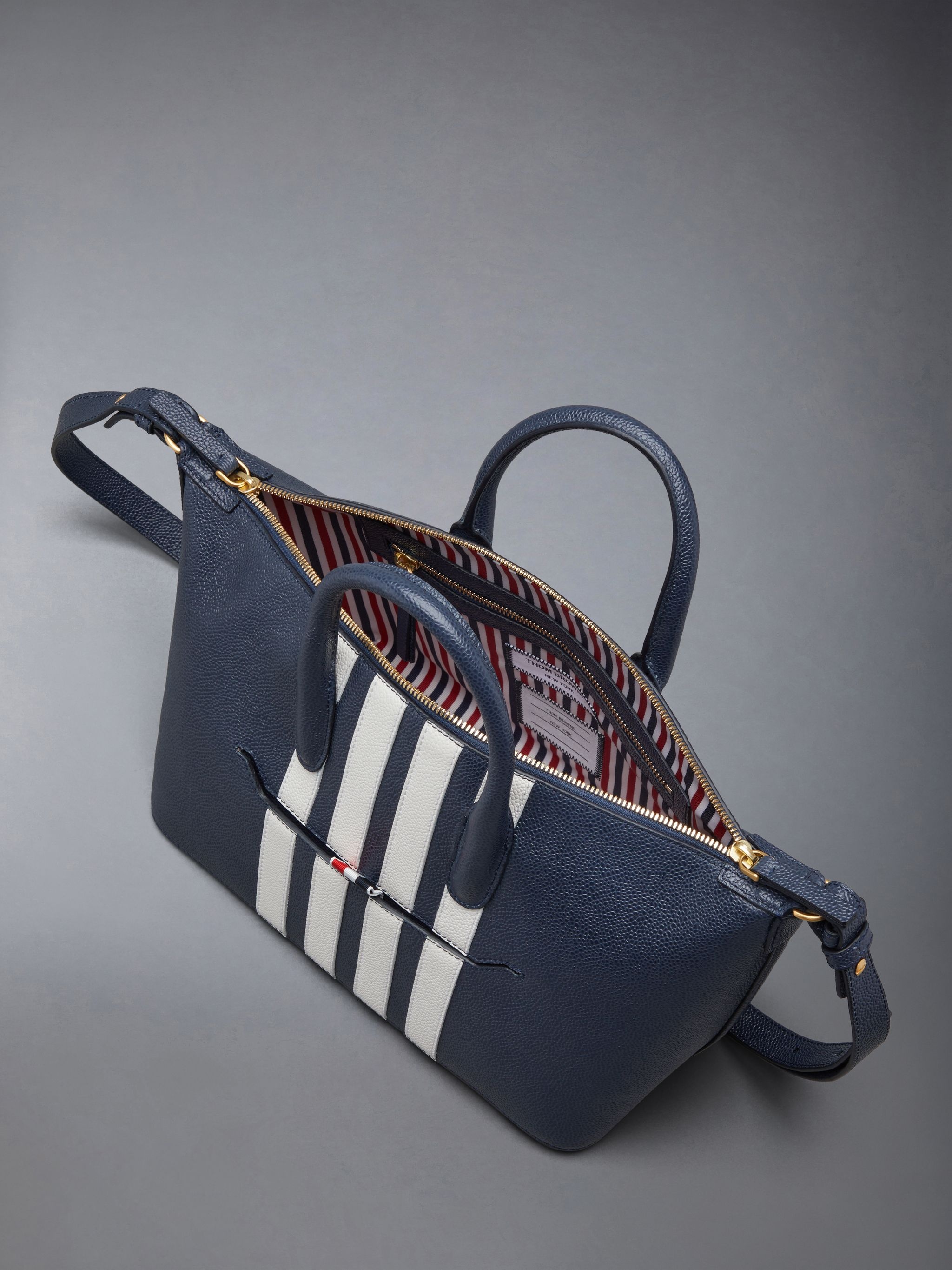 4-Bar Stripe tote bag - 5