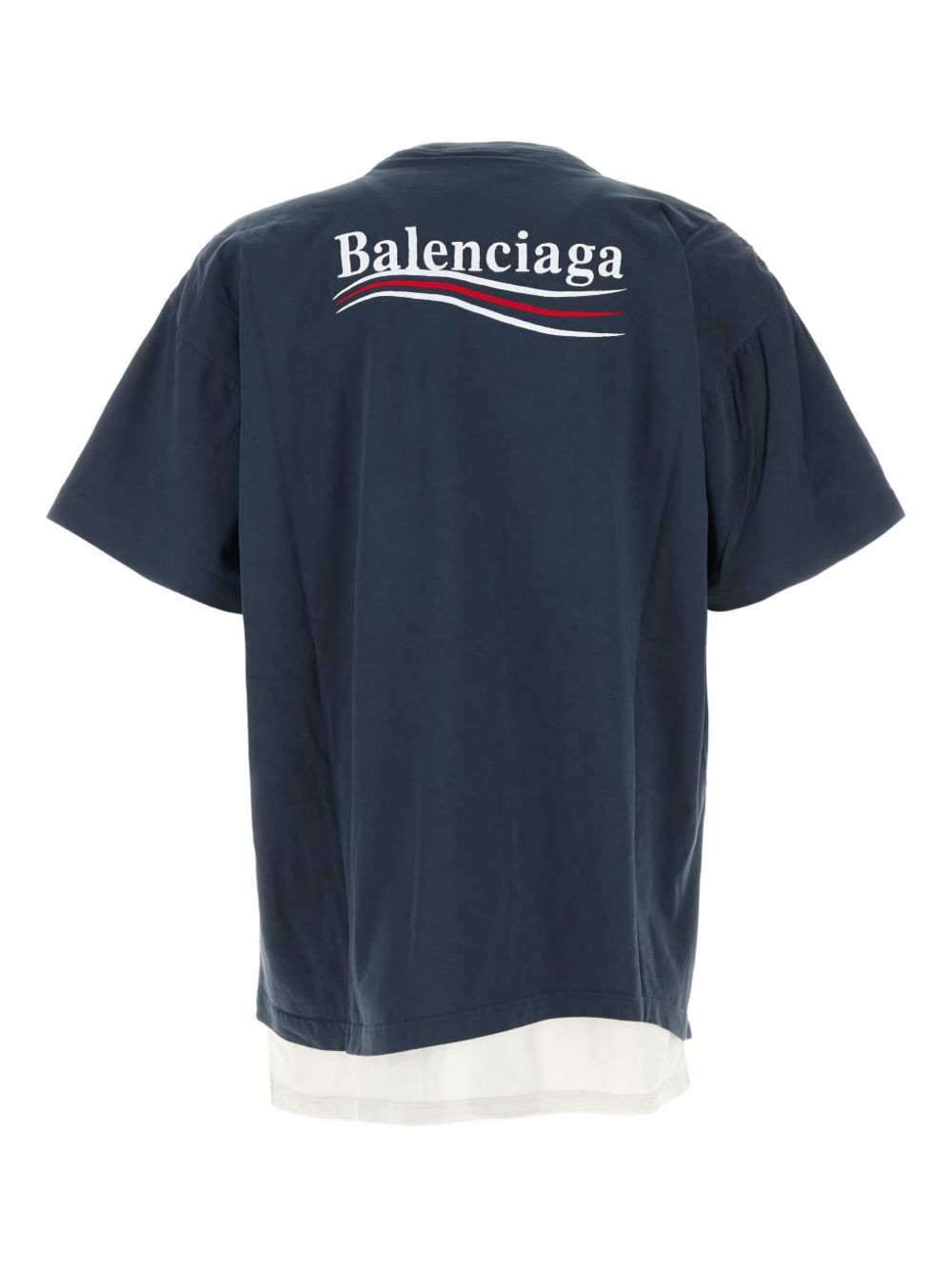 layered logo T-shirt - 2