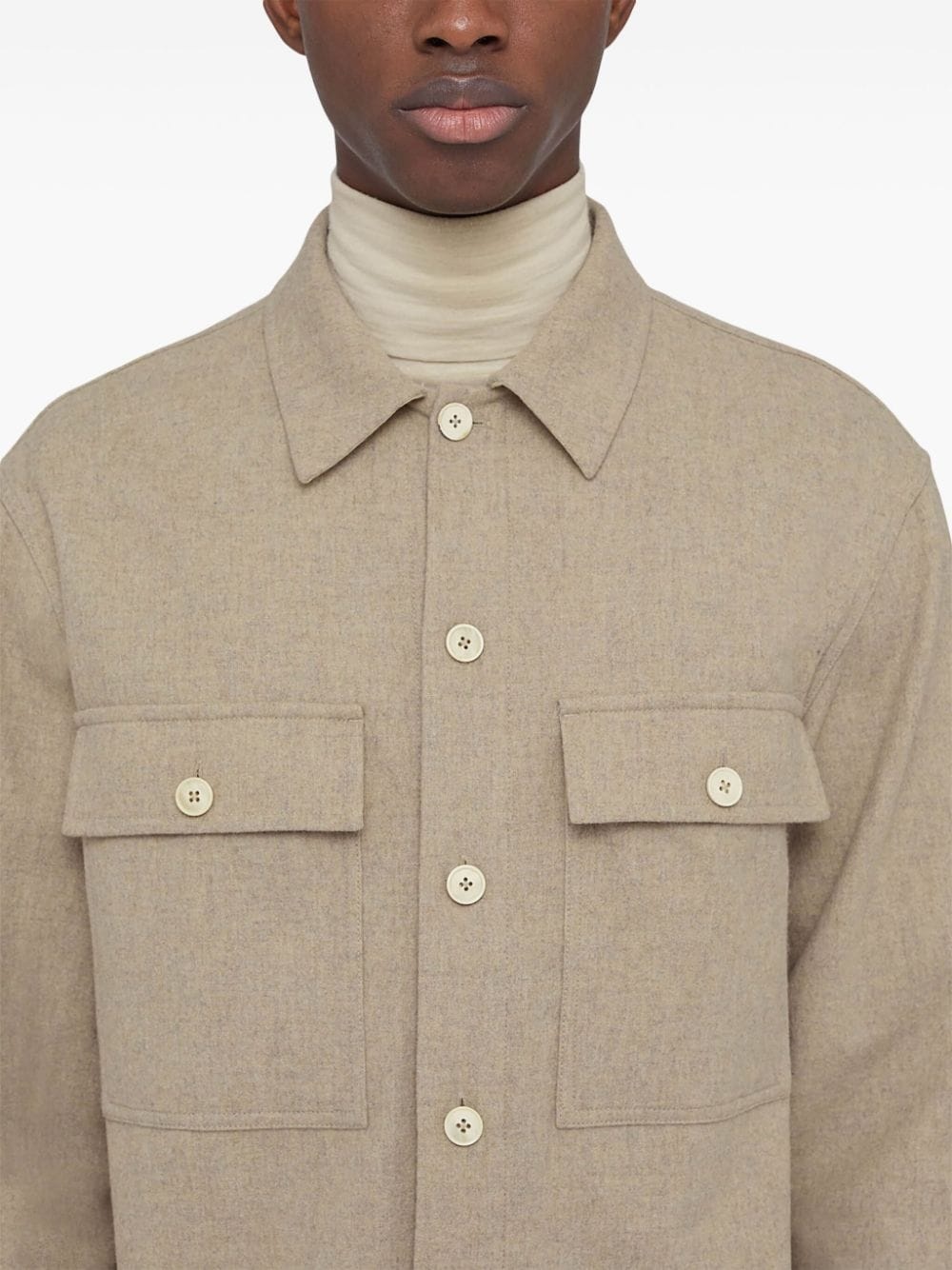 long-sleeve flannel shirt - 6