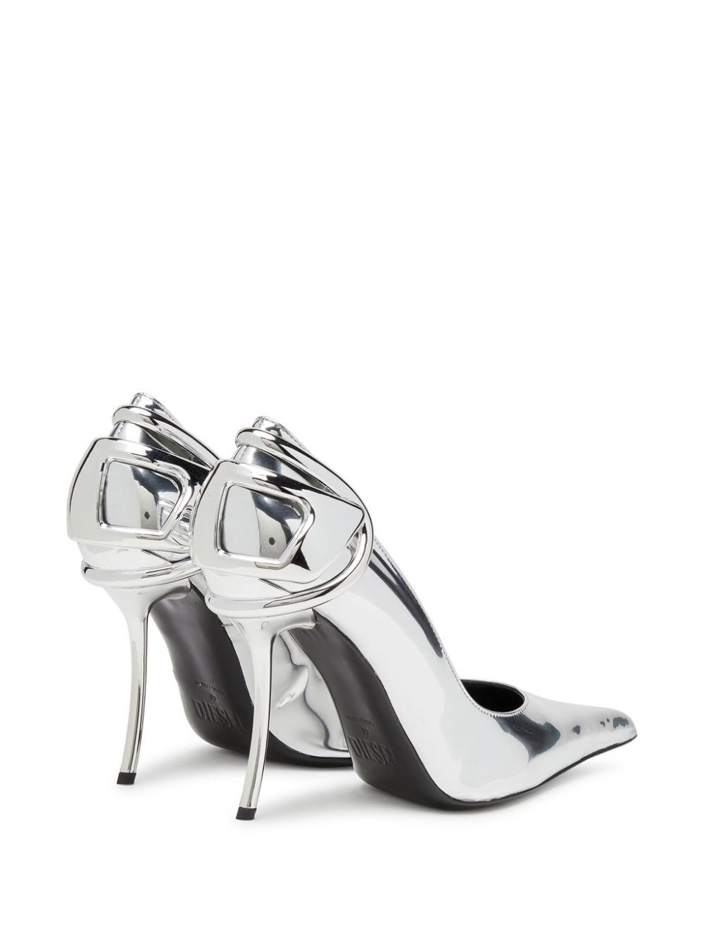 90mm Pointed Slingback Pumps - 3