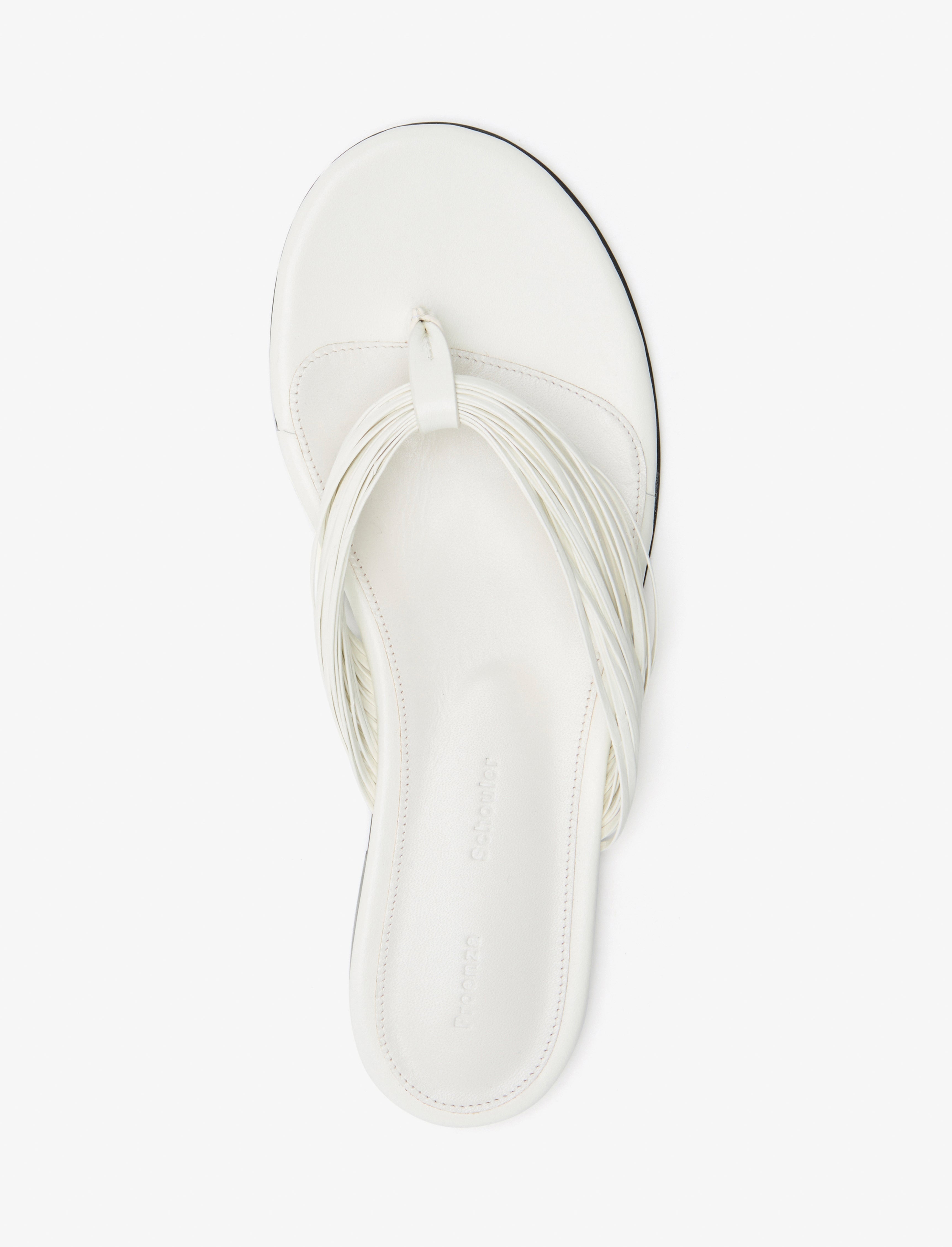 Cable Thong Sandals - 4