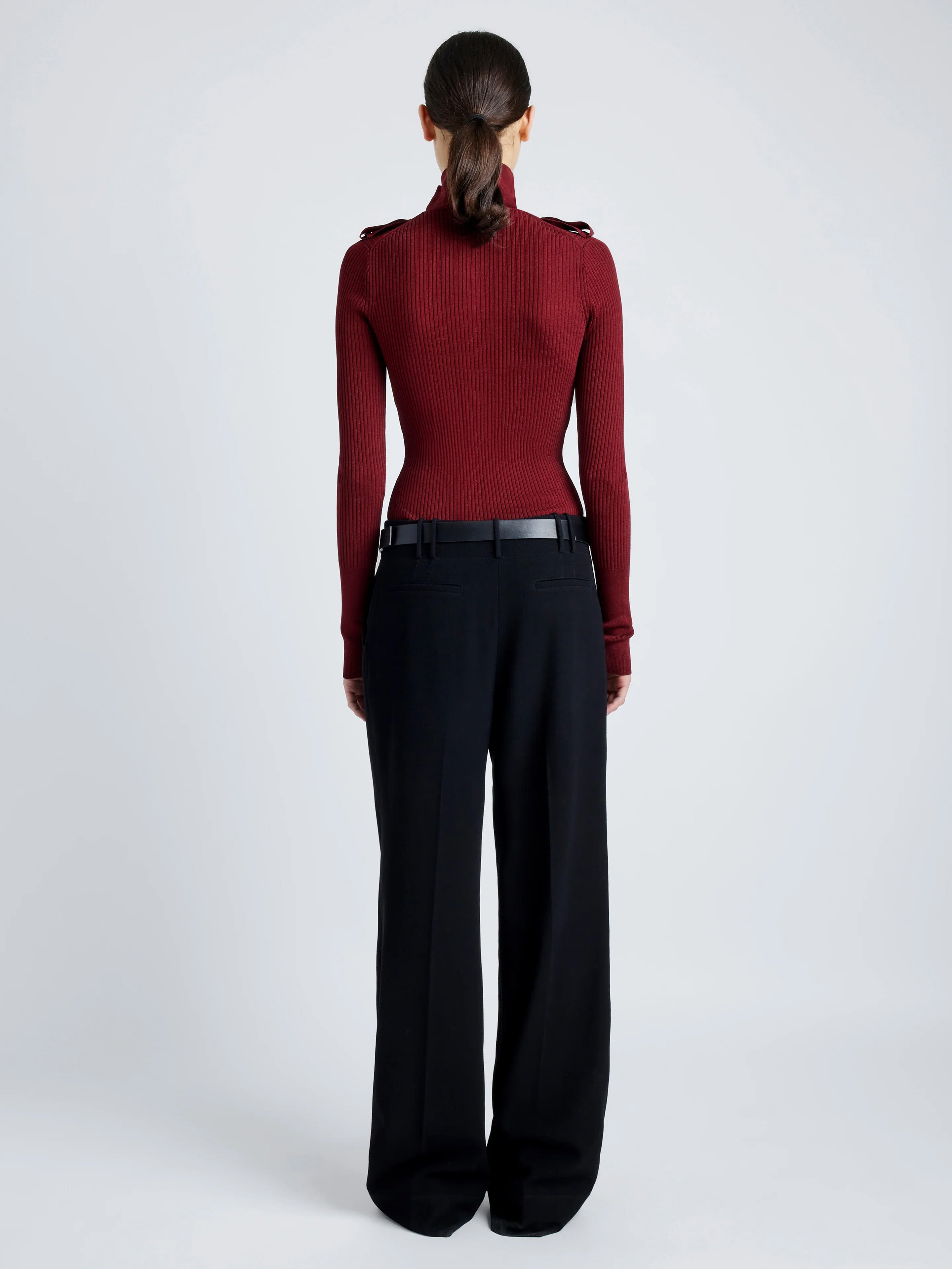 Norah Top in Silk Viscose Knit - 5