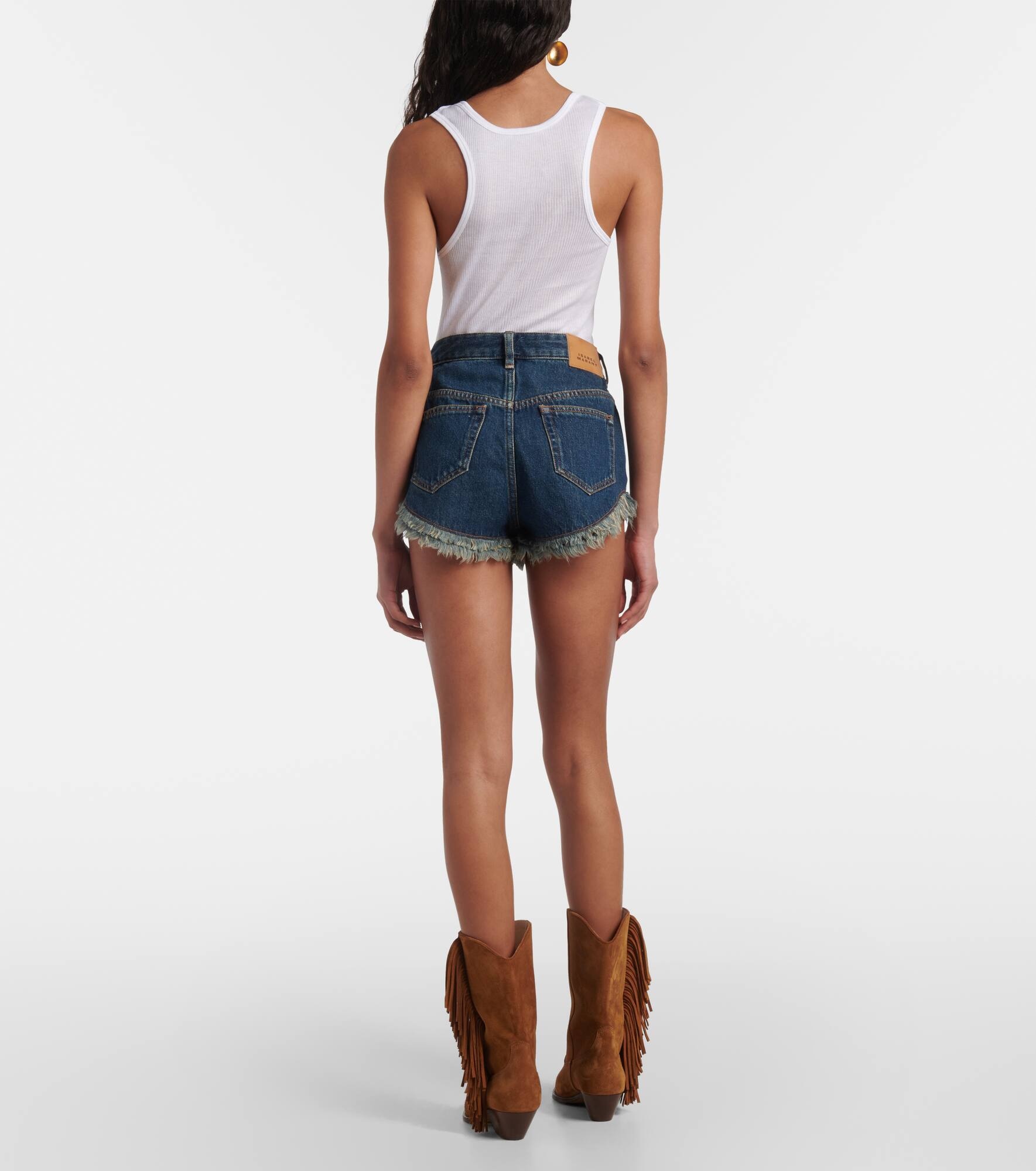 Eneidao denim shorts - 3