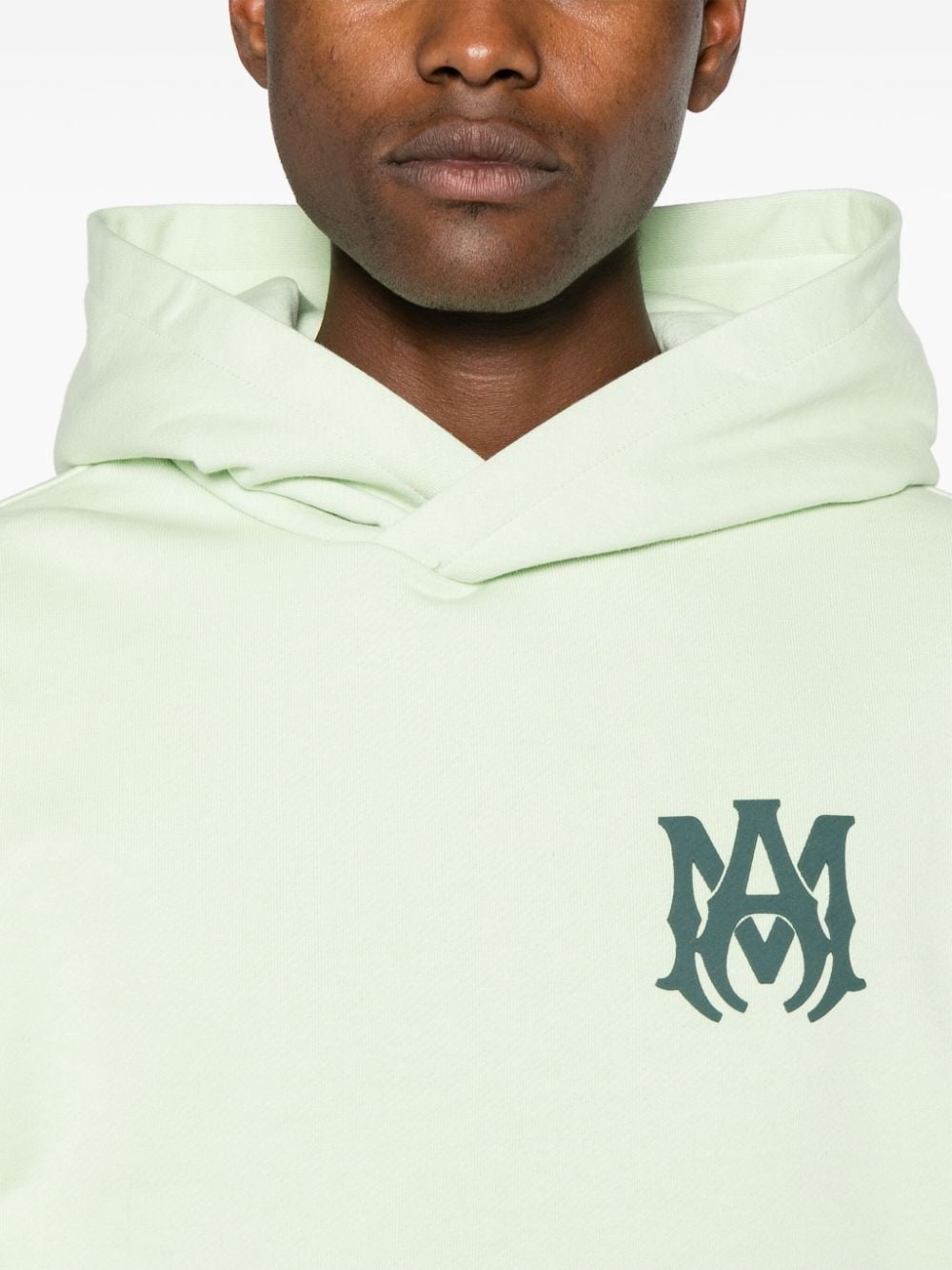 MA rubberised-logo hoodie - 5