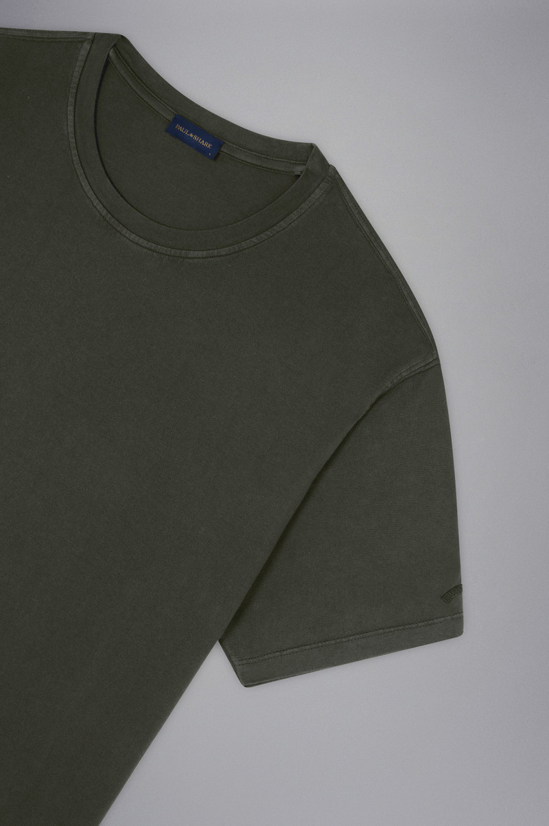 GARMENT-DYED COTTON JERSEY T-SHIRT 5