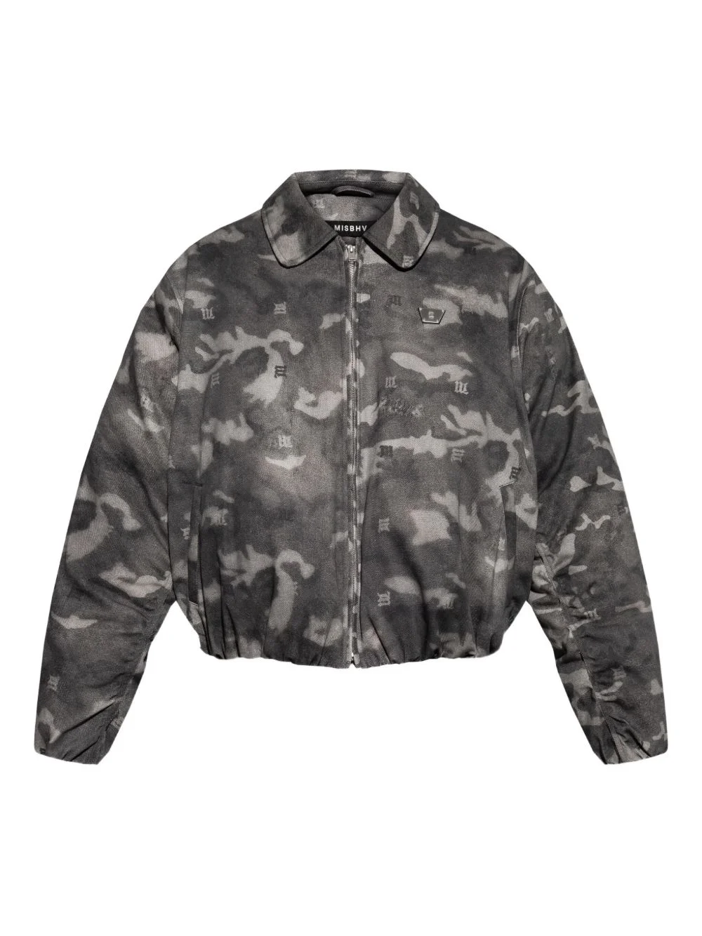 camouflage-print bomber jacket - 1