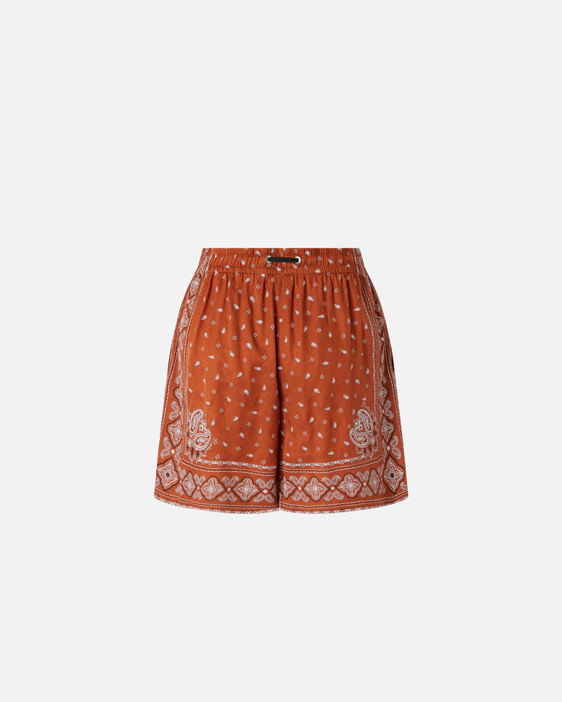 PINKO BANDANA-PRINT SHORTS outlook