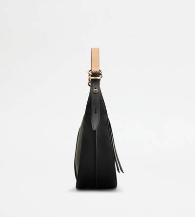 Tod's TIMELESS HOBO BAG IN LEATHER SMALL - BLACK outlook