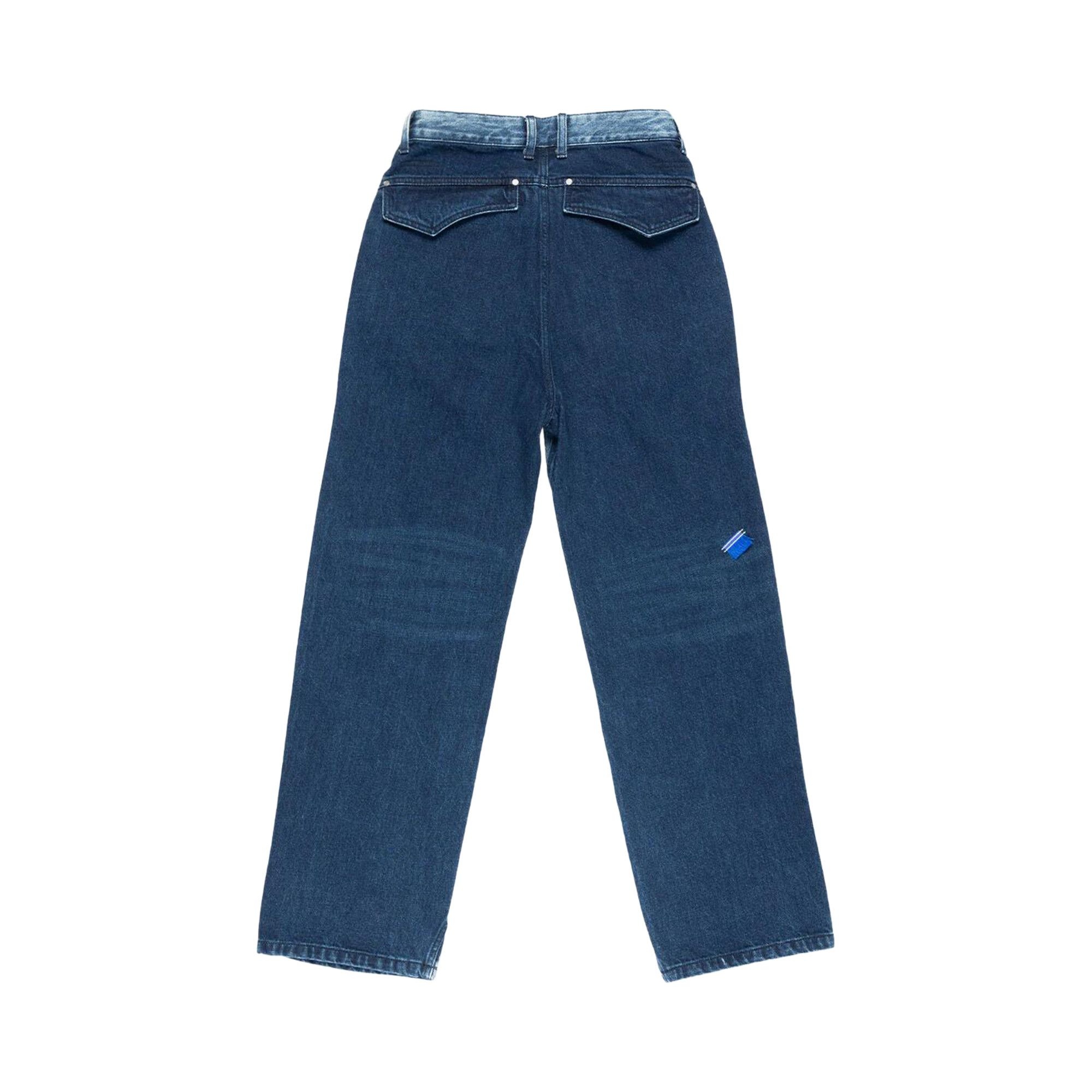 Ader Error Semi-Oversized Fit Denim Jeans 'Blue' - 2