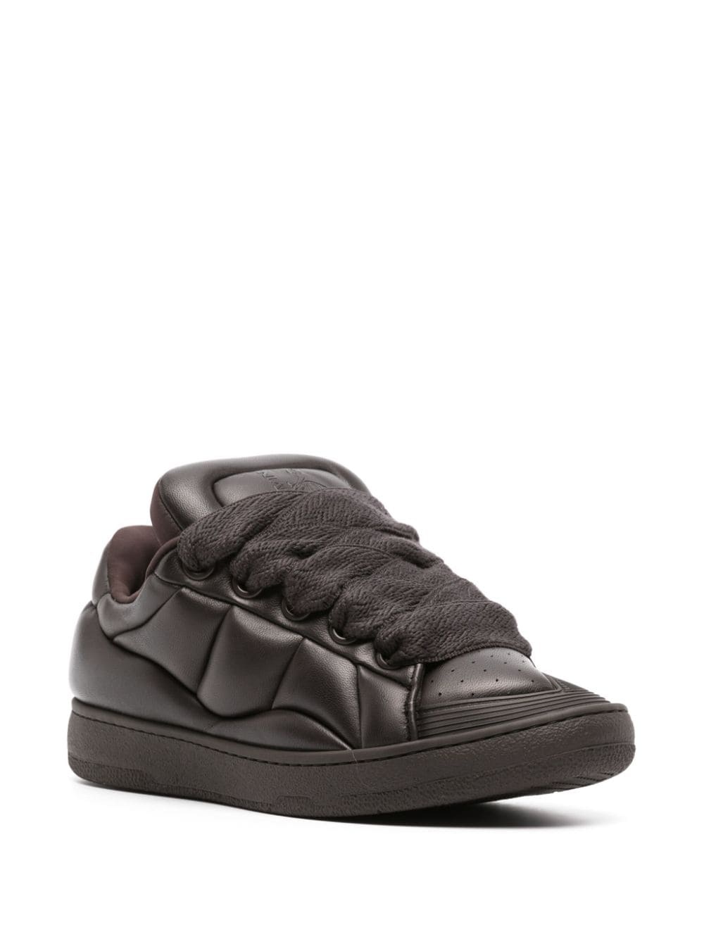 Curb XL leather sneakers - 2