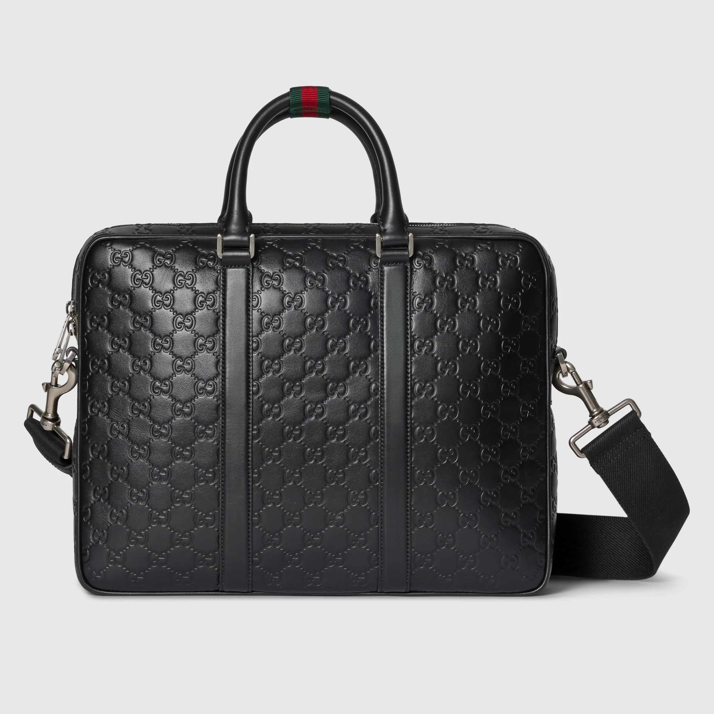GG Emblem large briefcase - 1