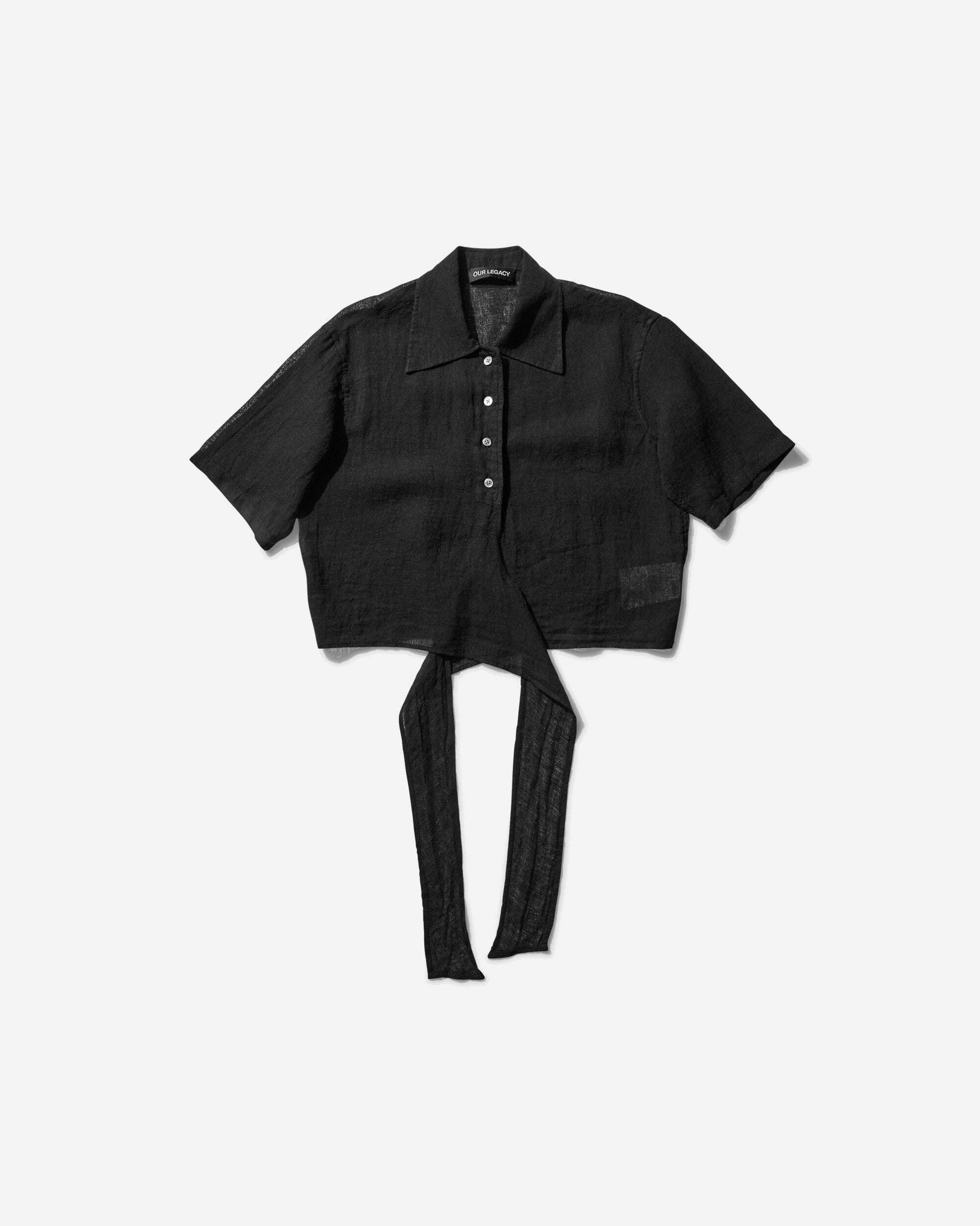 Women's Nannas Shortsleeve Shirt Black - 1