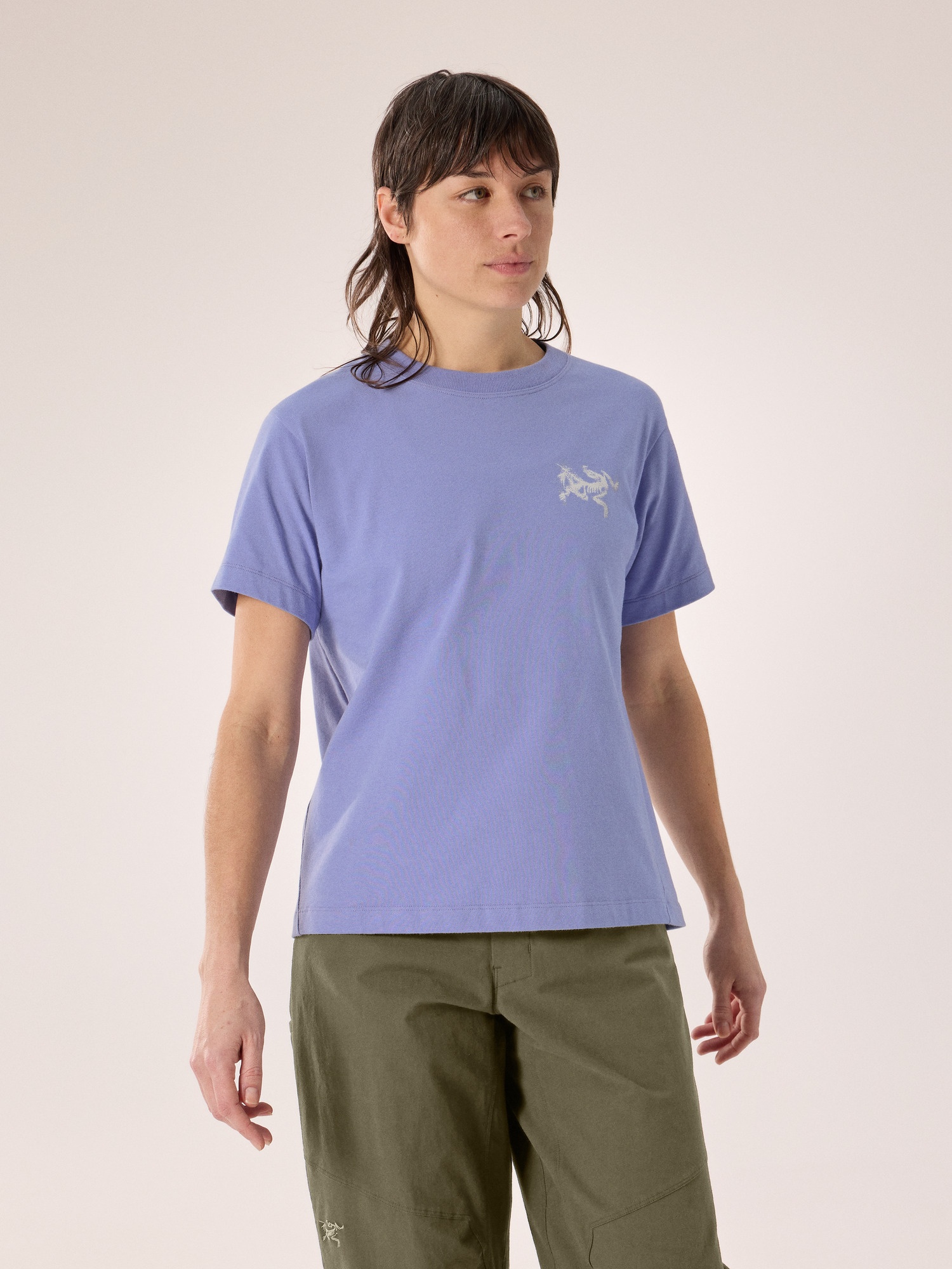 Kragg Cotton Bird Tile Crew Shirt SS - 2