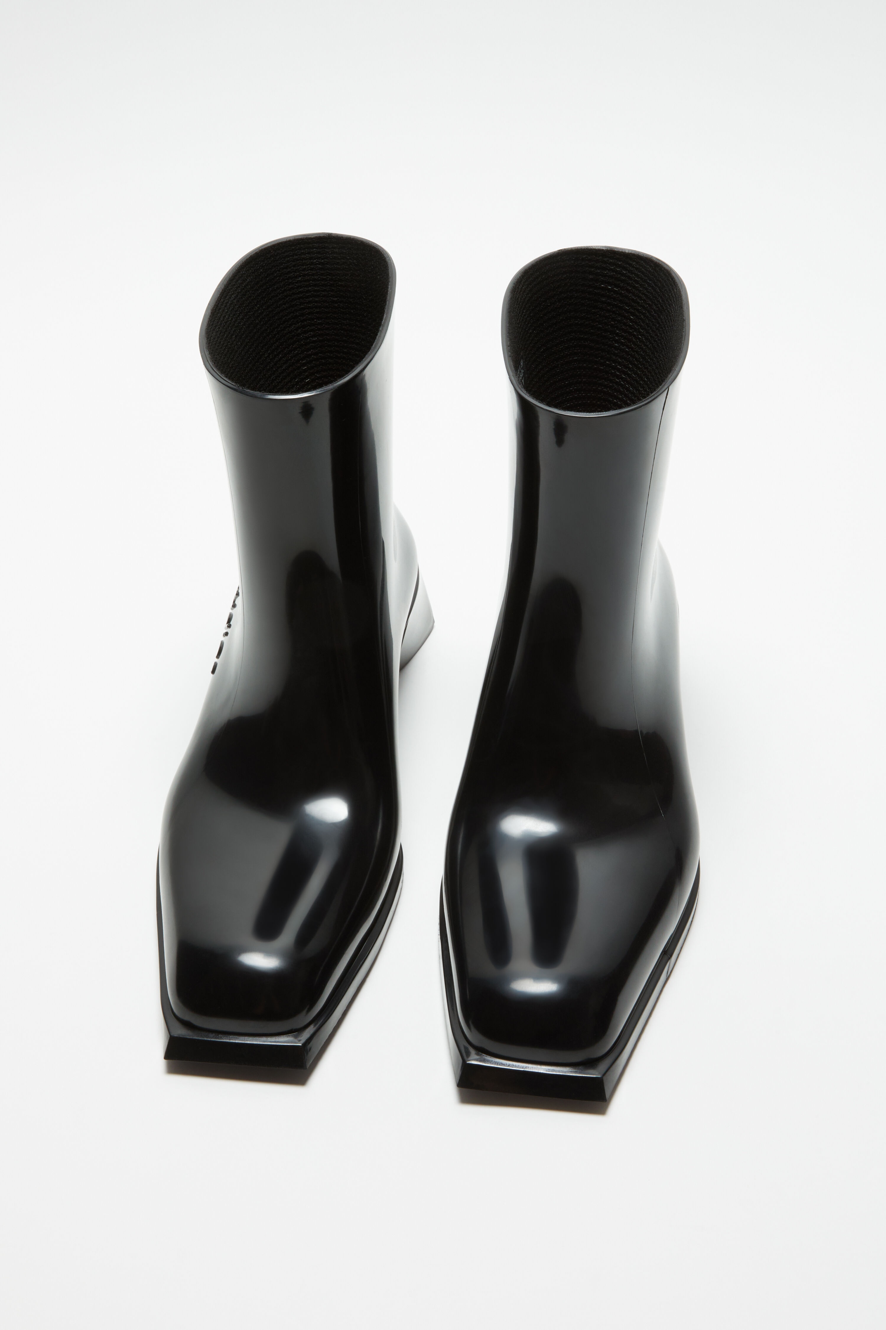 Rubber ankle boots - Black - 3