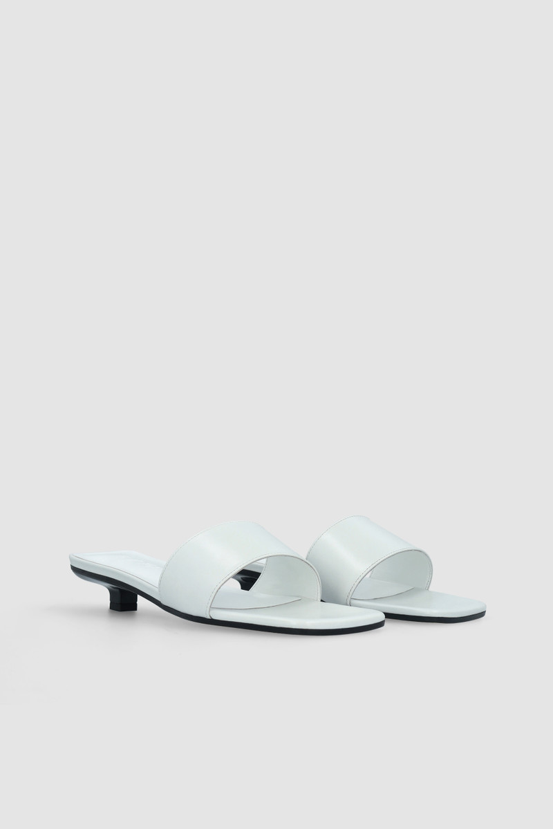 BY FAR CENI BURRATA CREASED CALF LEATHER SLIP-ON outlook