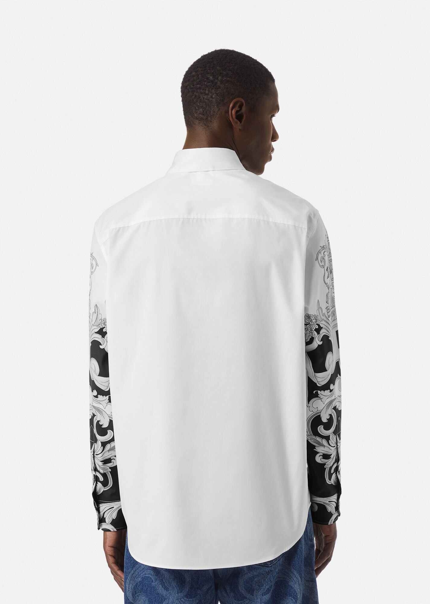 Silver Baroque Shirt - 4