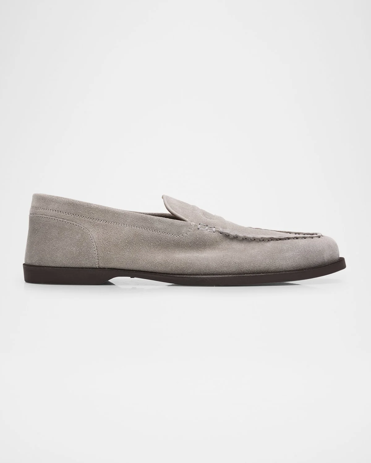 Men's Pace Soft Suede Penny Loafers - 1