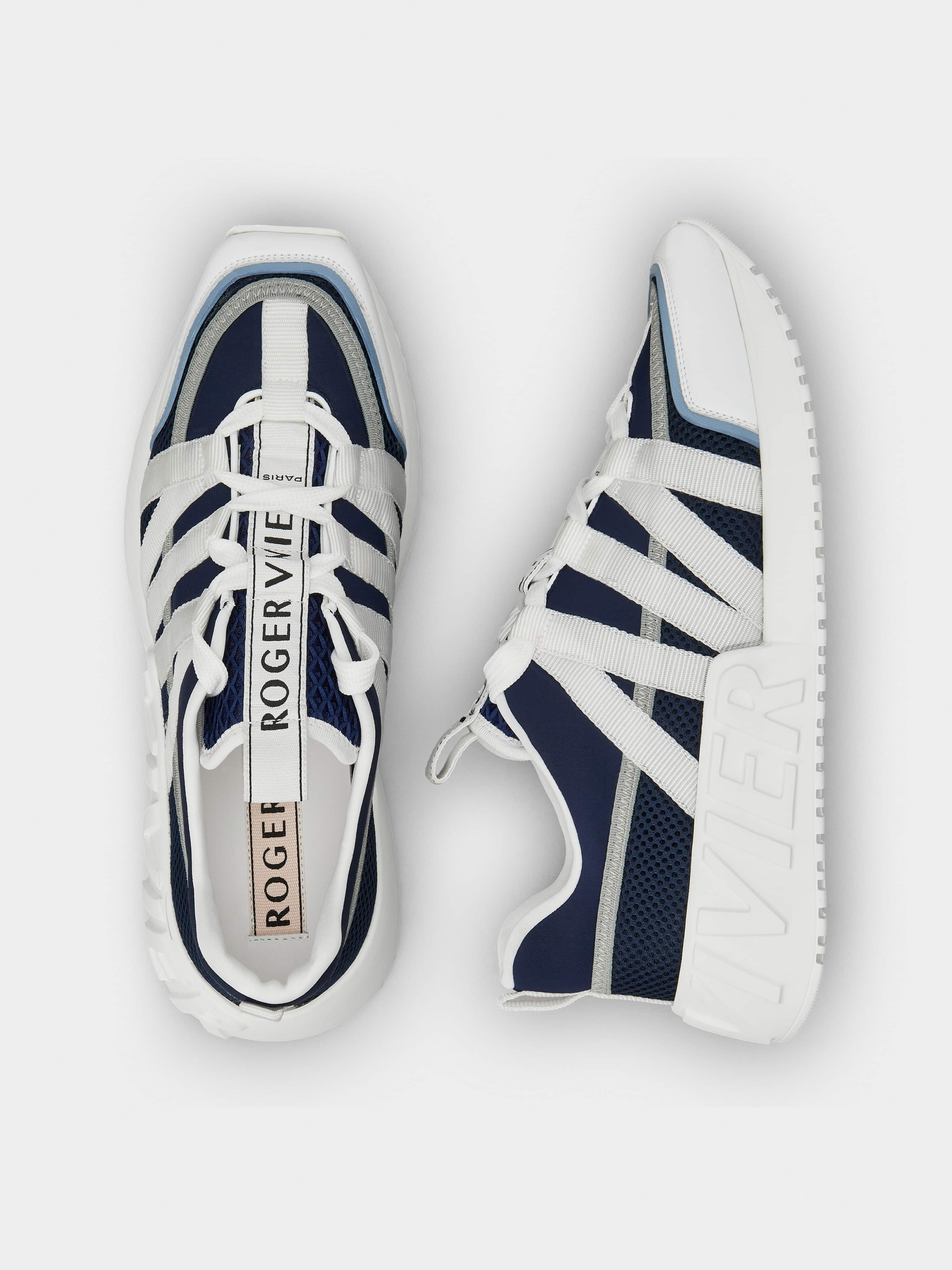 Viv' Go Lace Up Sneakers in Technical Fabrics - 7
