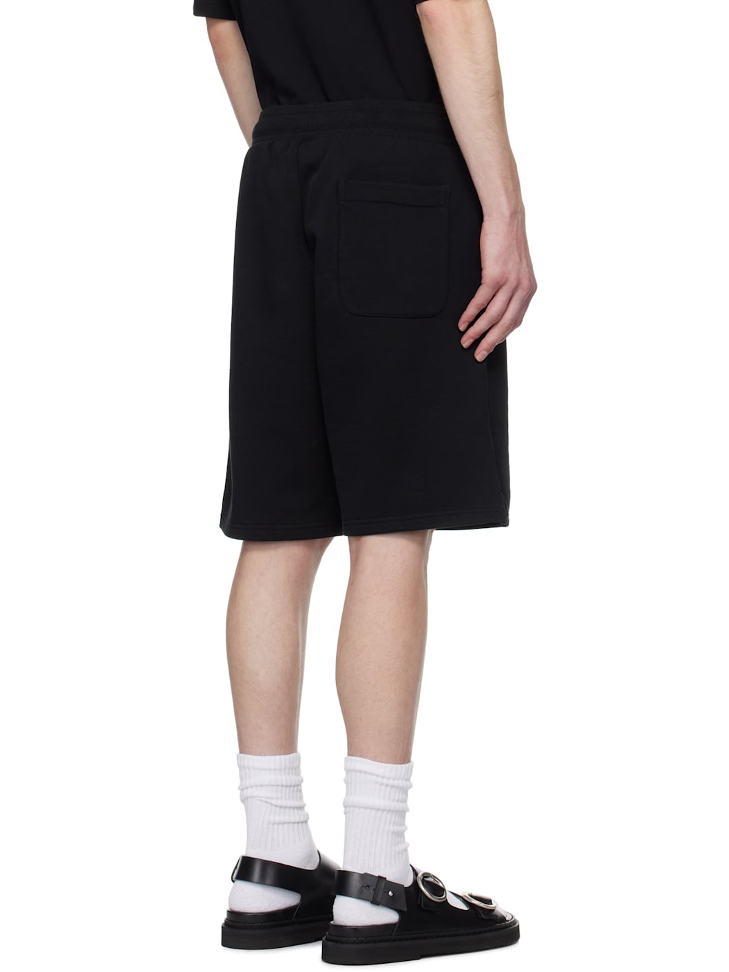 Black Ami de Coeur Dye Shorts - 3
