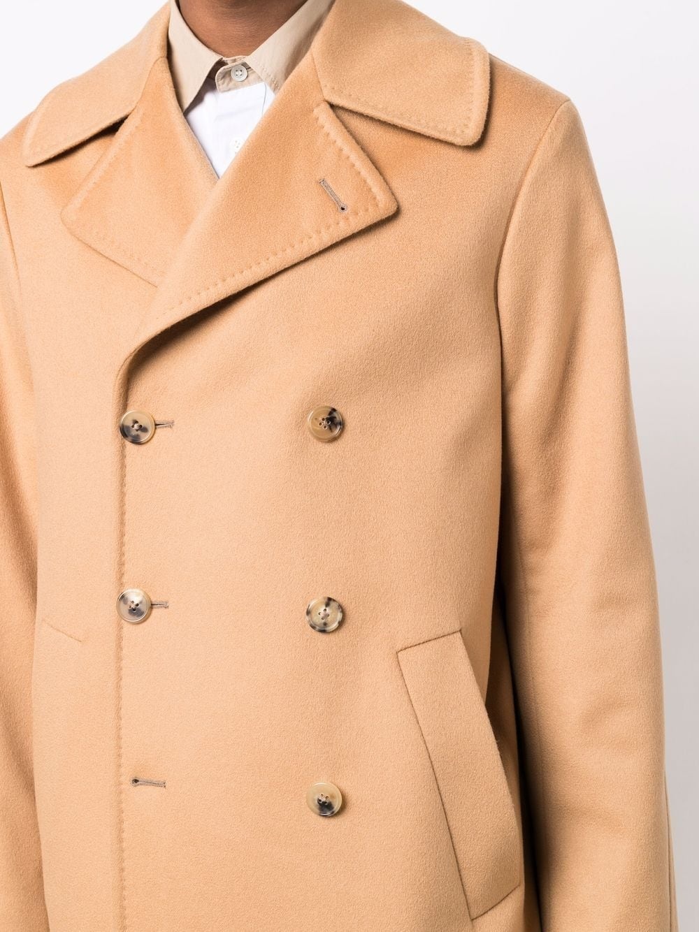 double-breasted trench coat - 5