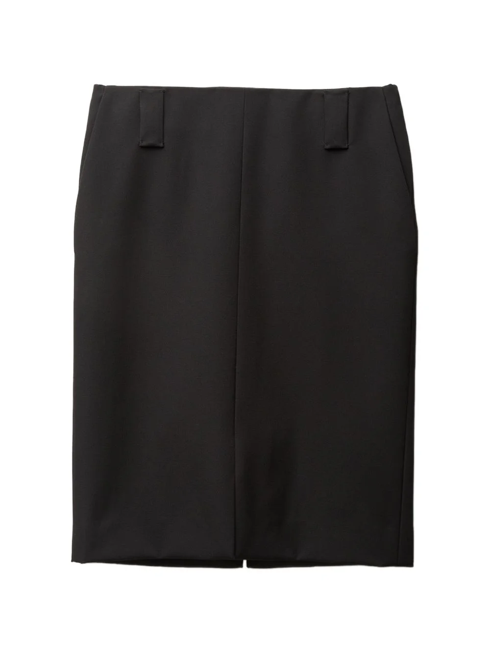 wool pencil skirt - 1