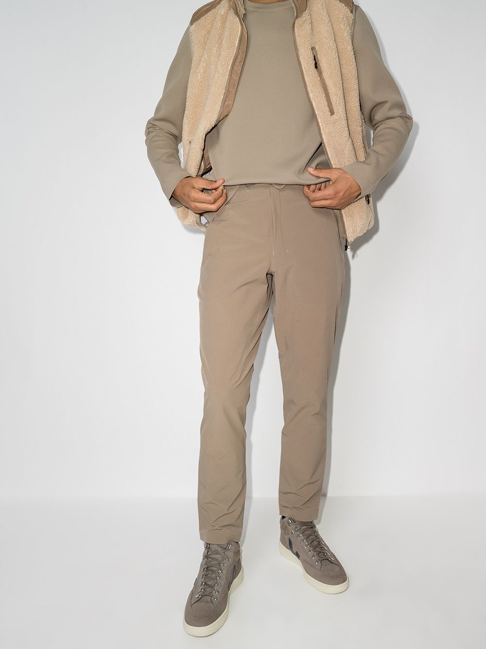 Hybrid Cloud straight-leg trousers - 5