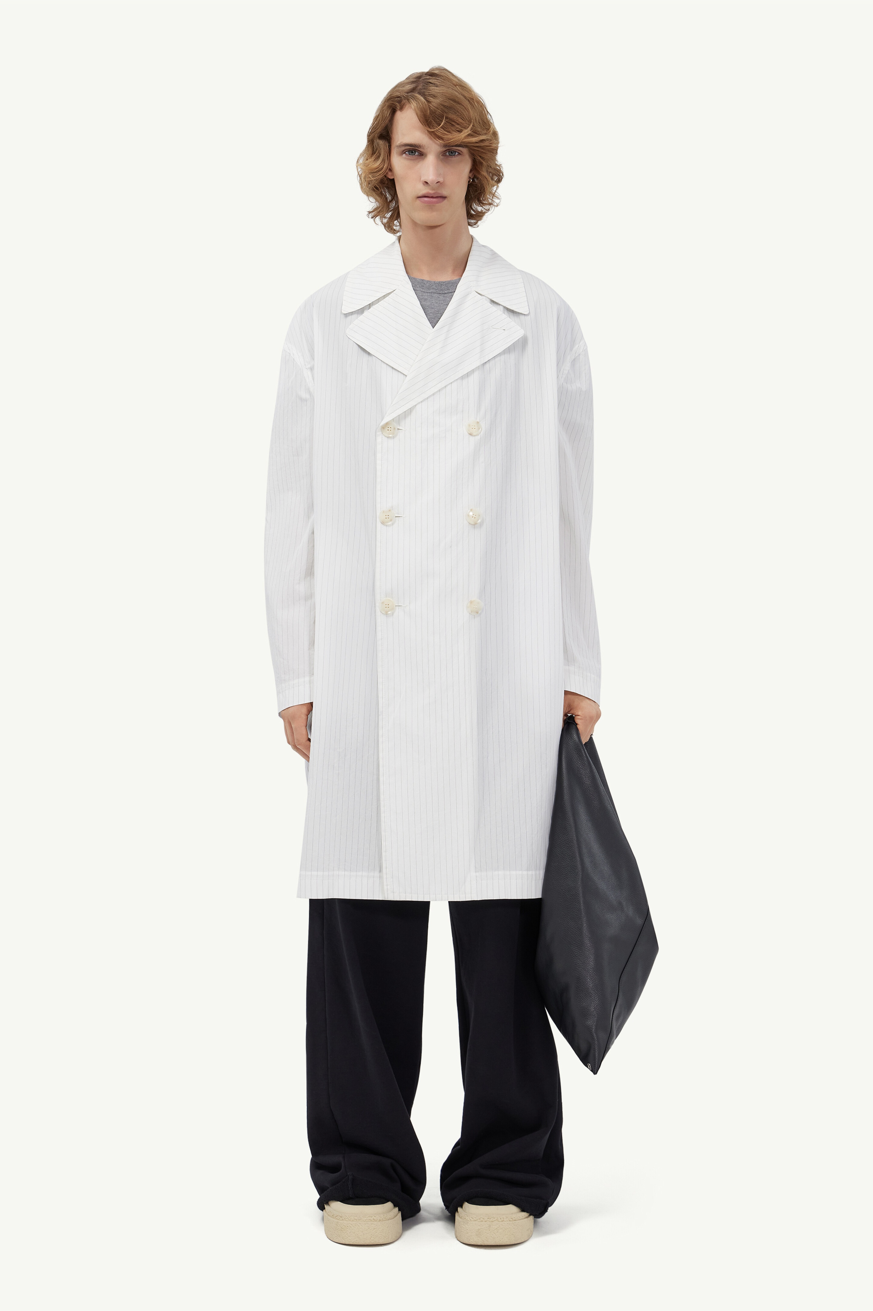 Double-breasted trench coat - 6