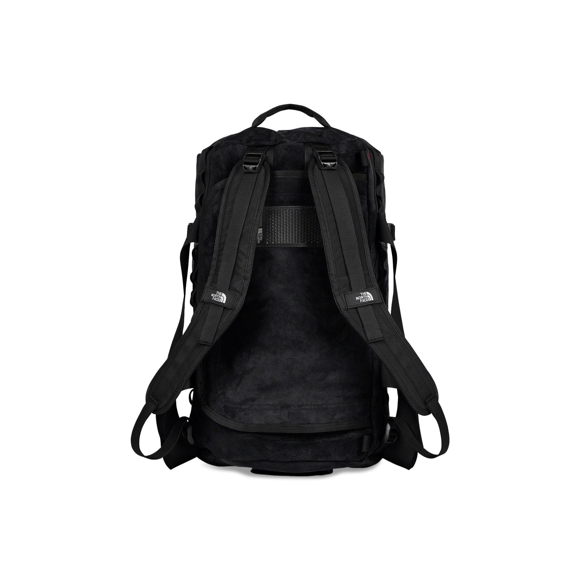 Supreme x The North Face Suede Small Base Camp Duffle Bag 'Black' - 3